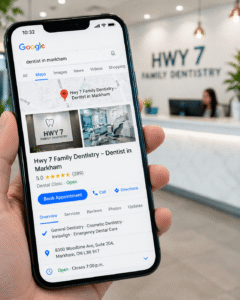 hwy7-family-dentistry-google-maps-listing