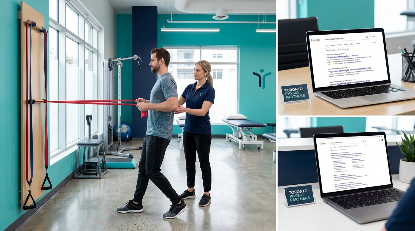 Physiotherapy SEO Toronto — how GTA physio clinics get more Ontario patients from Google